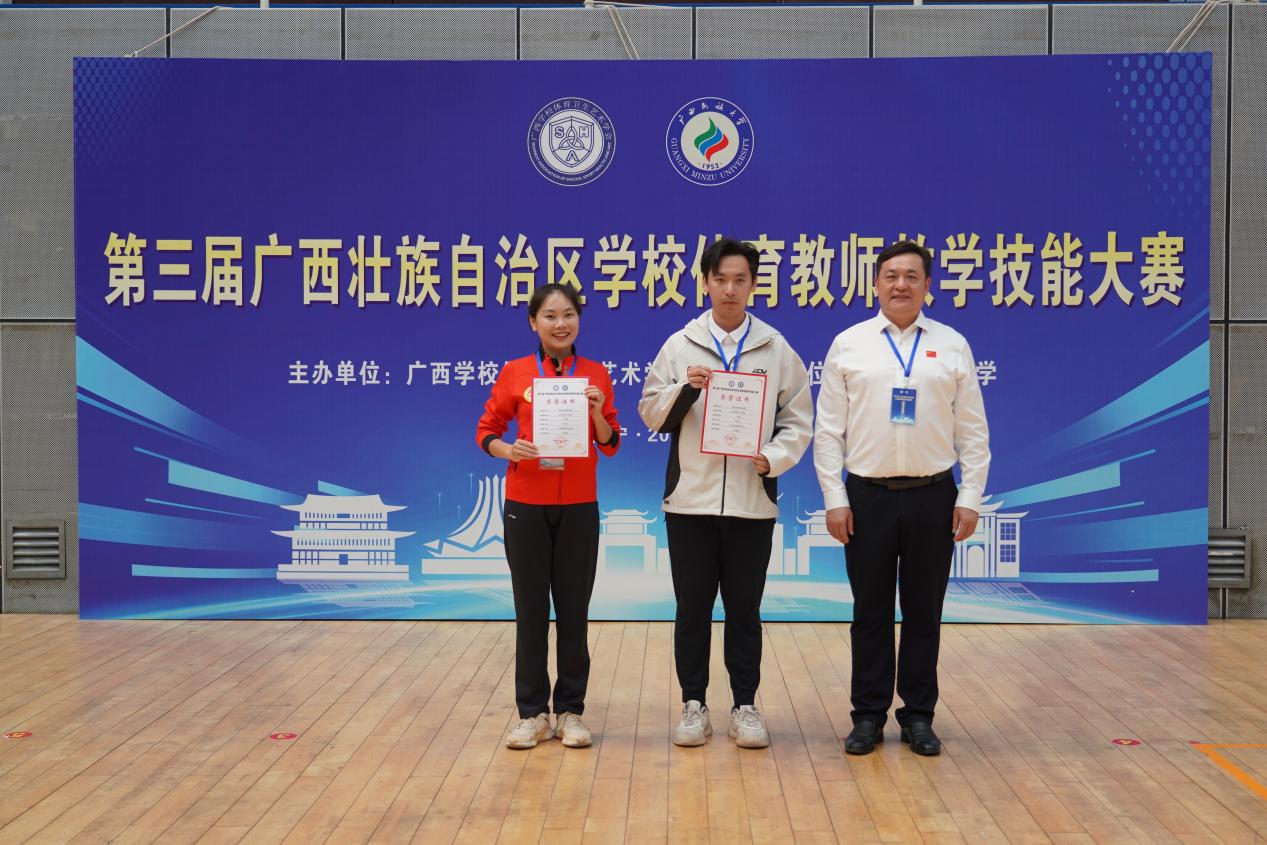 赵丽婷老师获术科组教师技能一等奖