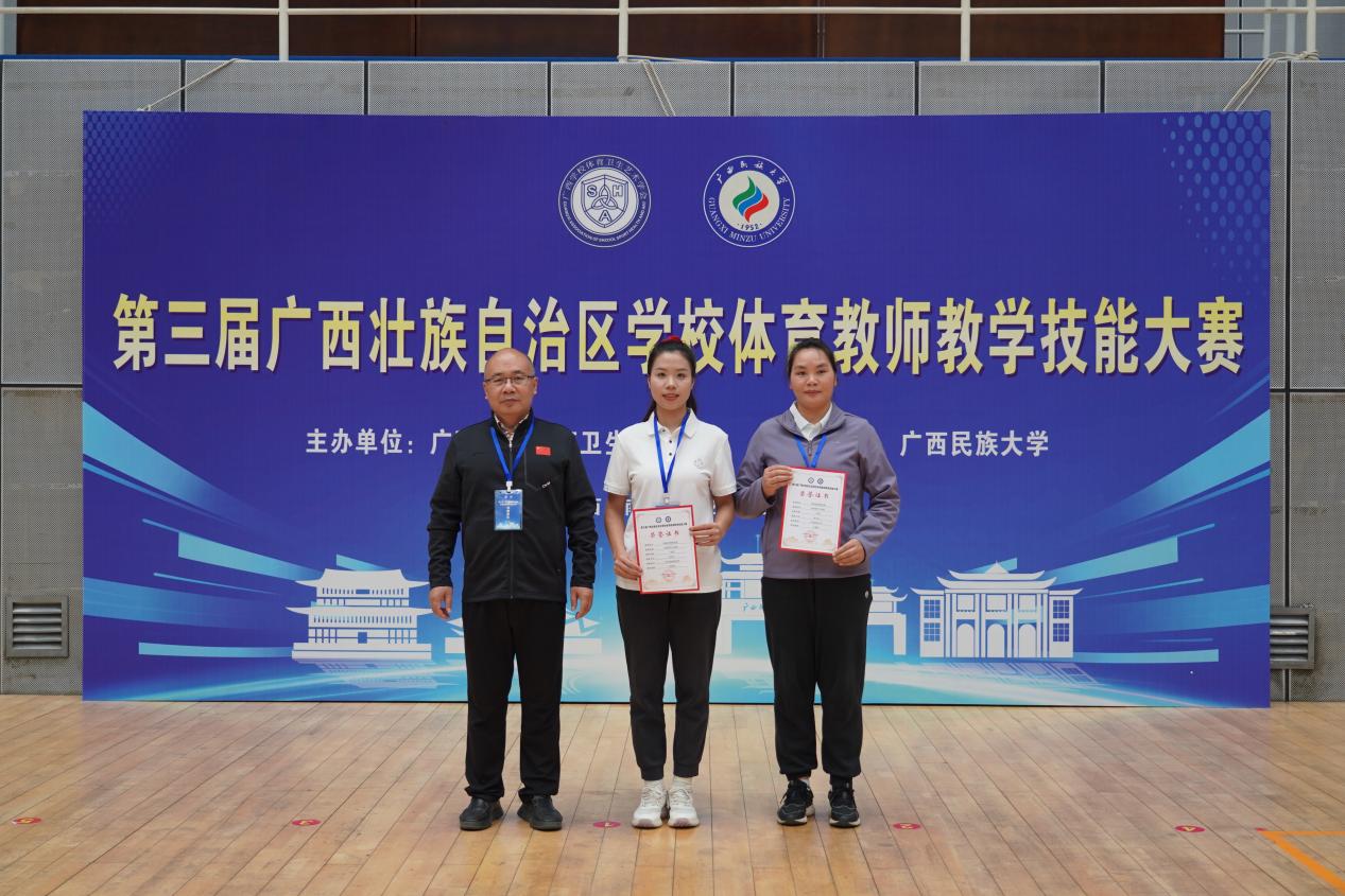 潘英冬老师获术科基本功一等奖